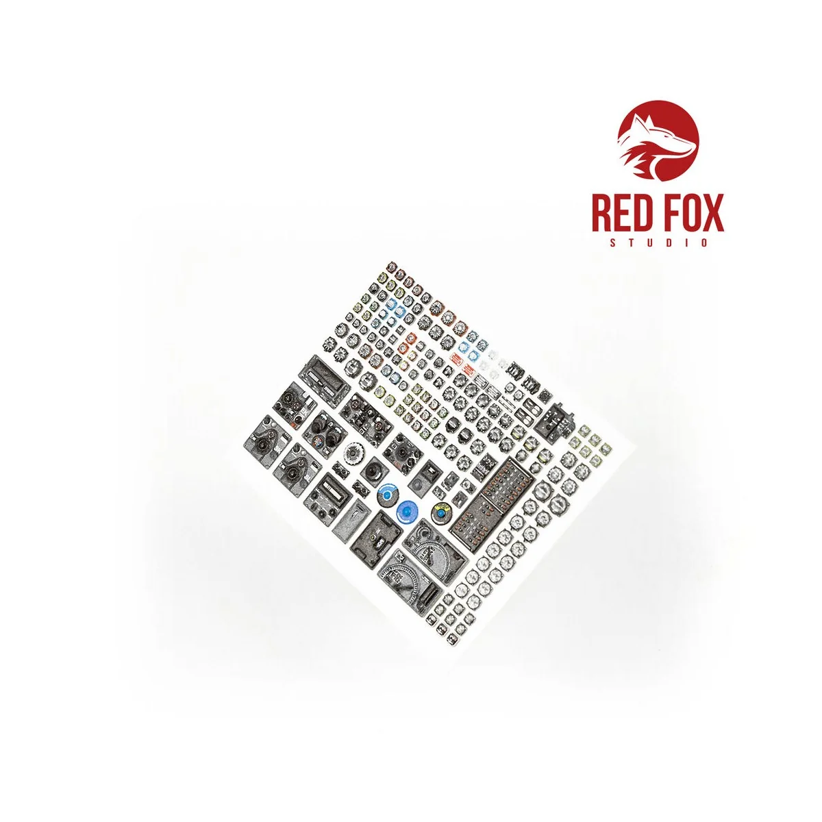 1/48 Instruments & gauges set for Luftwaffe WWII (Independent) - Re...