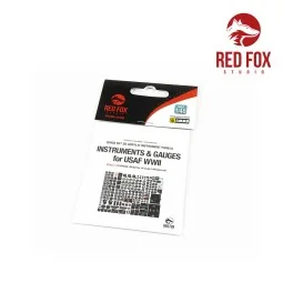1/48 Instruments & gauges set for USAF WWII (Independent) - Red Fox...