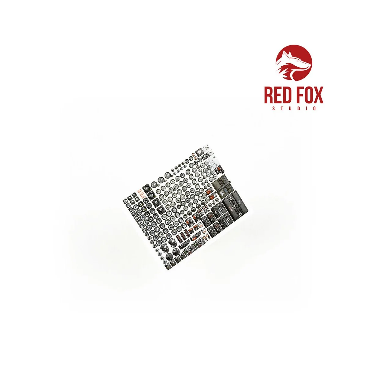 1/48 Instruments & gauges set for USAF WWII (Independent) - Red Fox...