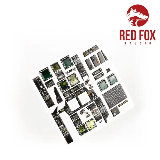 1/35 AH Mk.1 Westland Apache (for Takom kit) - Red Fox Studio RFSQS...