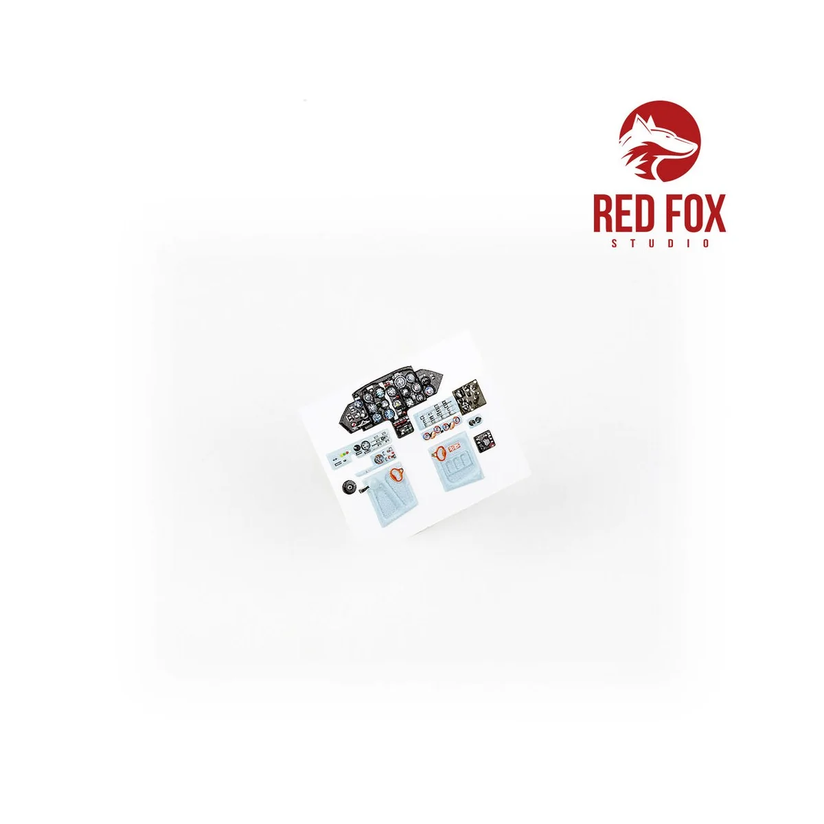 1/48 MIG 17F Fresco Quick Set 3D Acrylic Instrument Panels (for AMM...