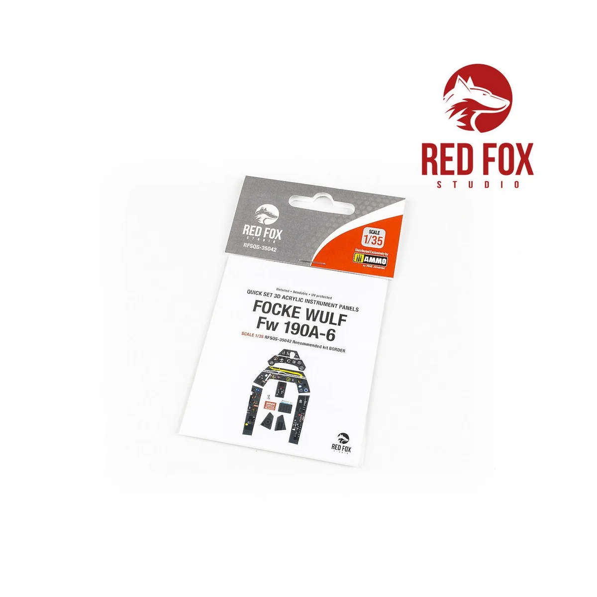 1/35 Fw 190A-6 with WGr.21 (for Border Model Kit), 1/35 - Red Fox S...