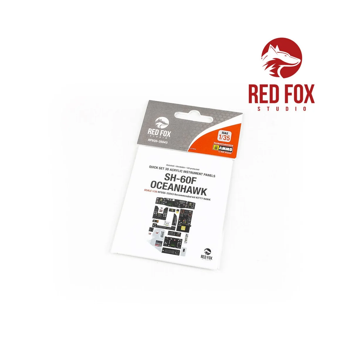 1/35 SH-60F Ocean Hawk (for Kitty Hawk kit), 1/35 - Red Fox Studio ...