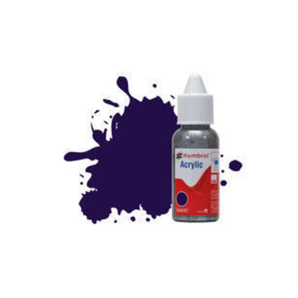 HUMBROL ACRYLIC DROPPER BOTTLE 14ML No 68 Purple Gloss - Humbrol DB...