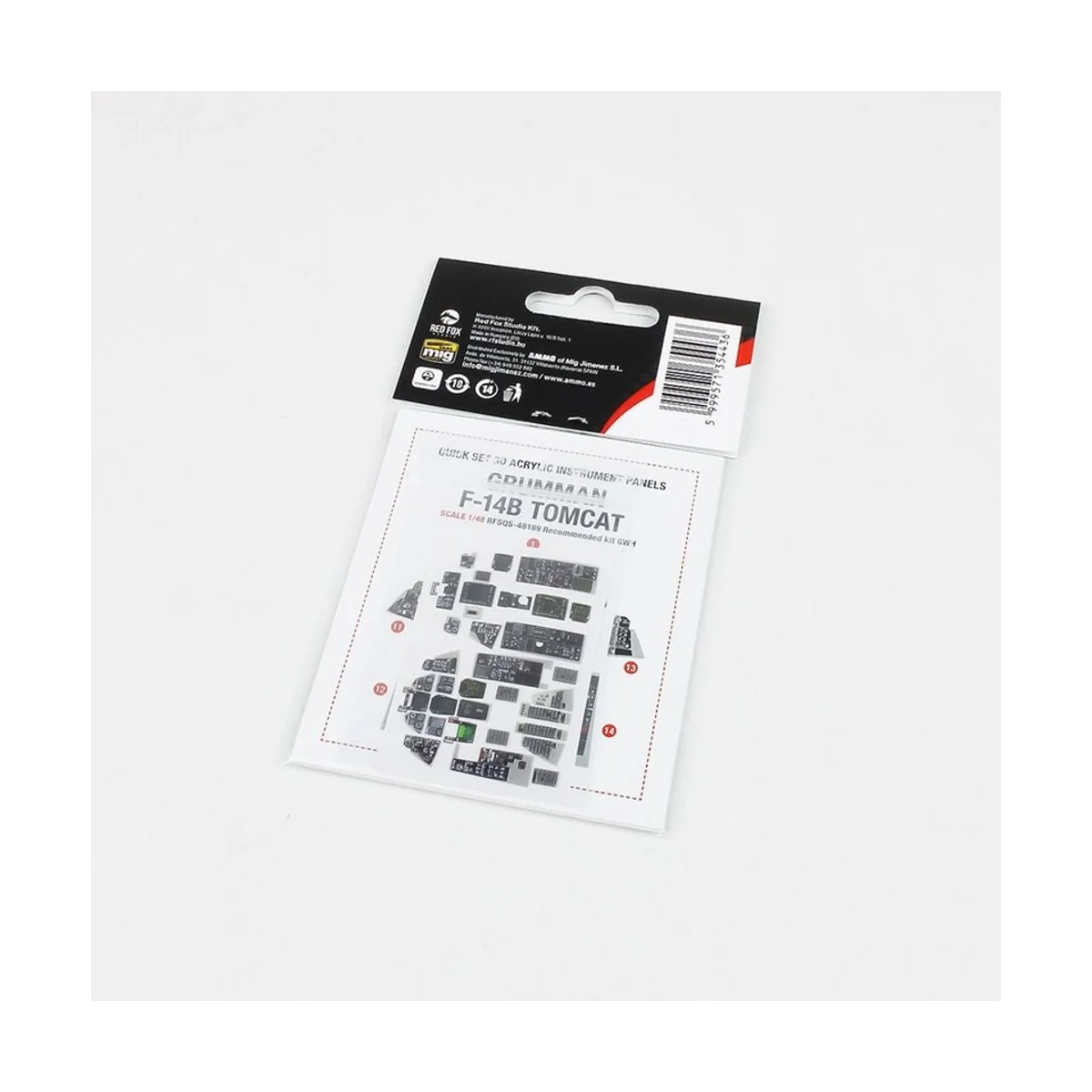 Grumman F-14B Tomcat (for GWH kit), 1/48 - Red Fox Studio RFSQS-48189