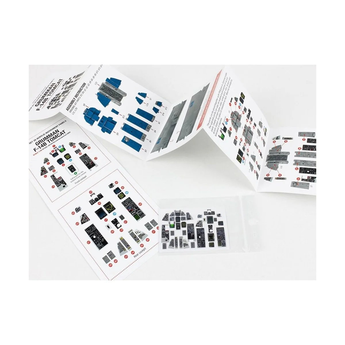 Grumman F-14B Tomcat (for GWH kit) - Red Fox Studio RFSQS-48189
