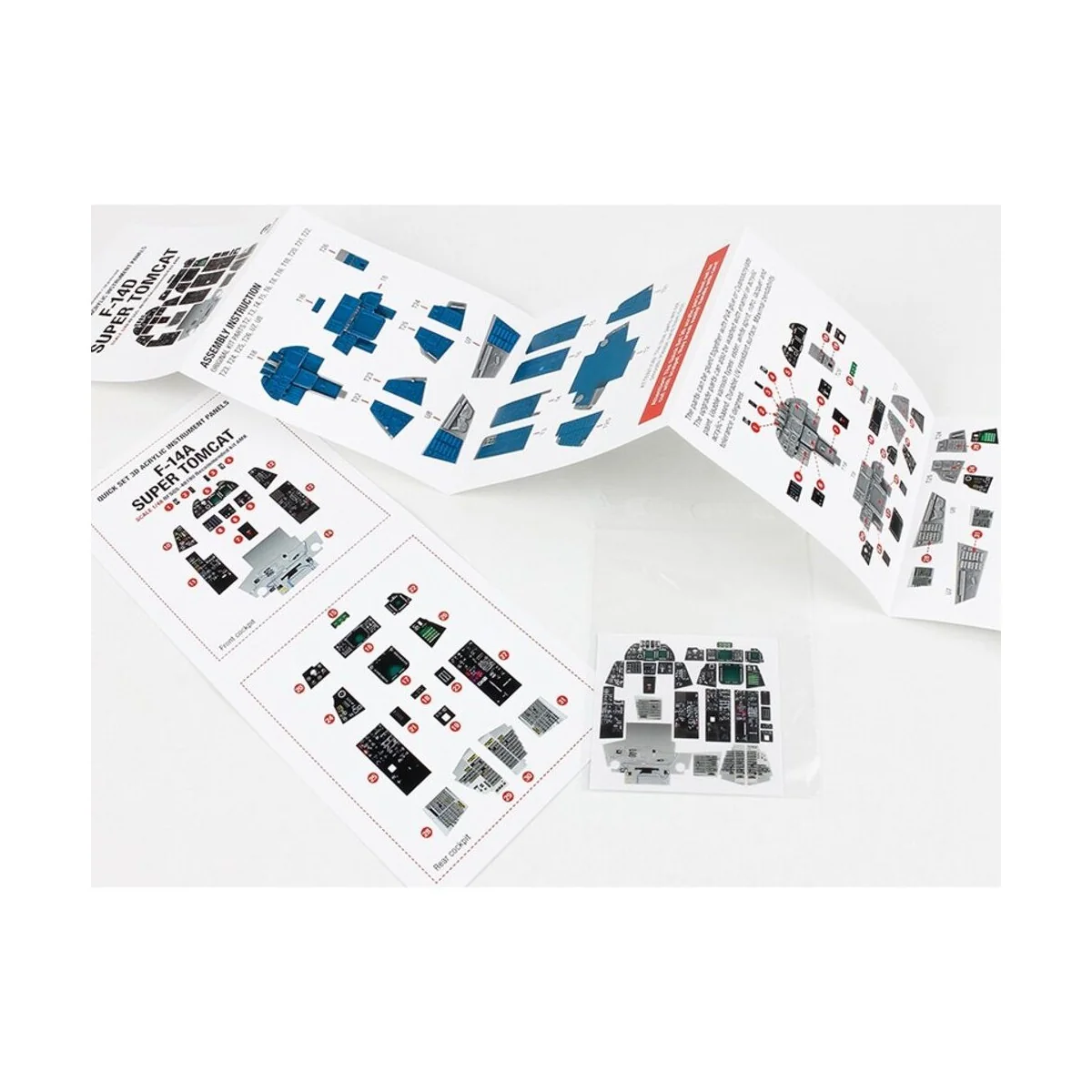 Grumman F-14D Super tomcat (for AMK kit), 1/48 - Red Fox Studio RFS...