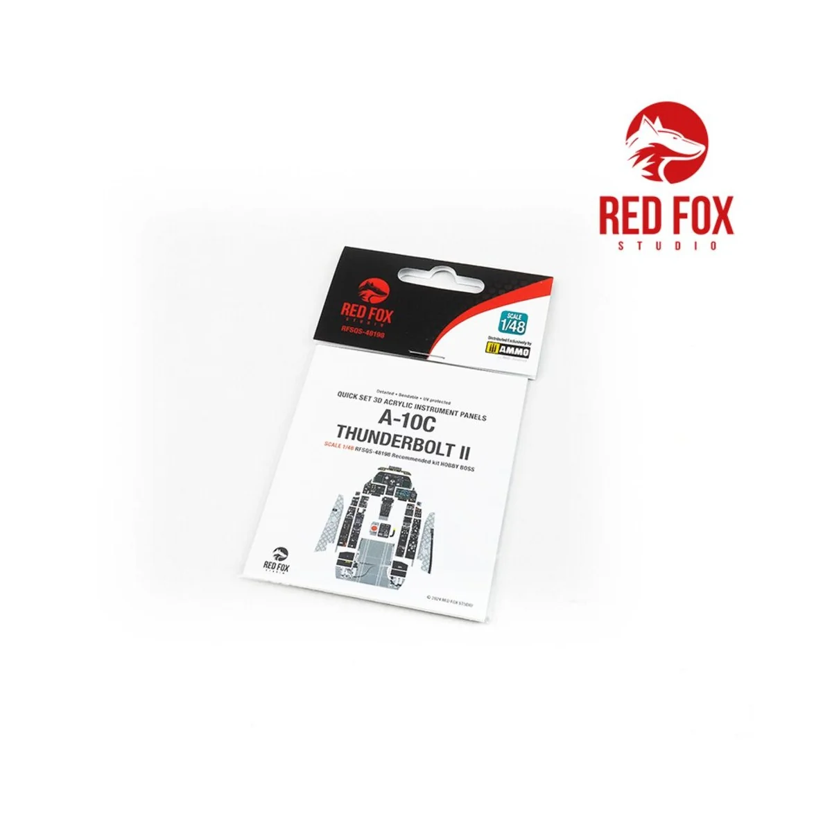 A-10C Thunderbolt II (for Hobby Boss kit), 1/48 - Red Fox Studio RF...