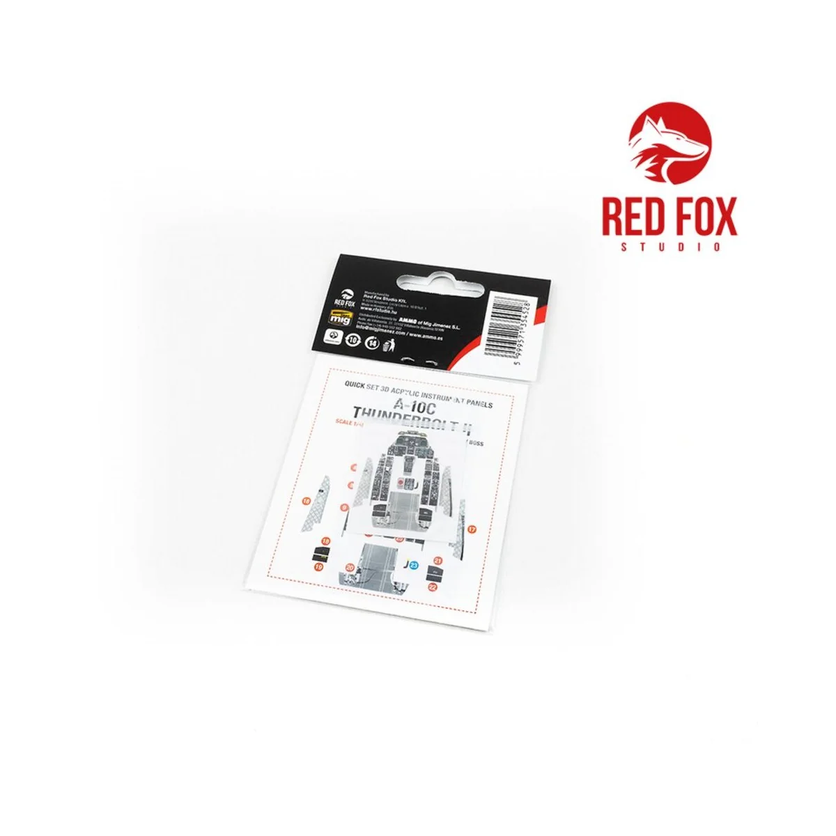 A-10C Thunderbolt II (for Hobby Boss kit) - Red Fox Studio RFSQS-48198