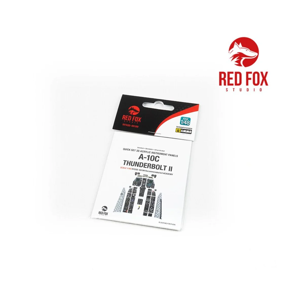 A-10C Thunderbolt II (for Academy/Hobby 2000 kits), 1/48 - Red Fox ...