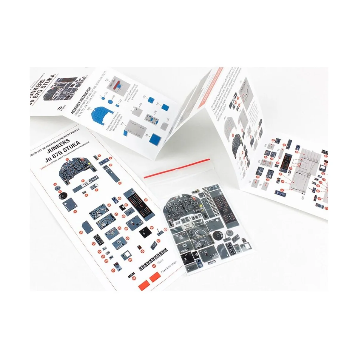 Ju 87G Stuka (for Trumpeter kit), 1/24 - Red Fox Studio RFSQS-24023