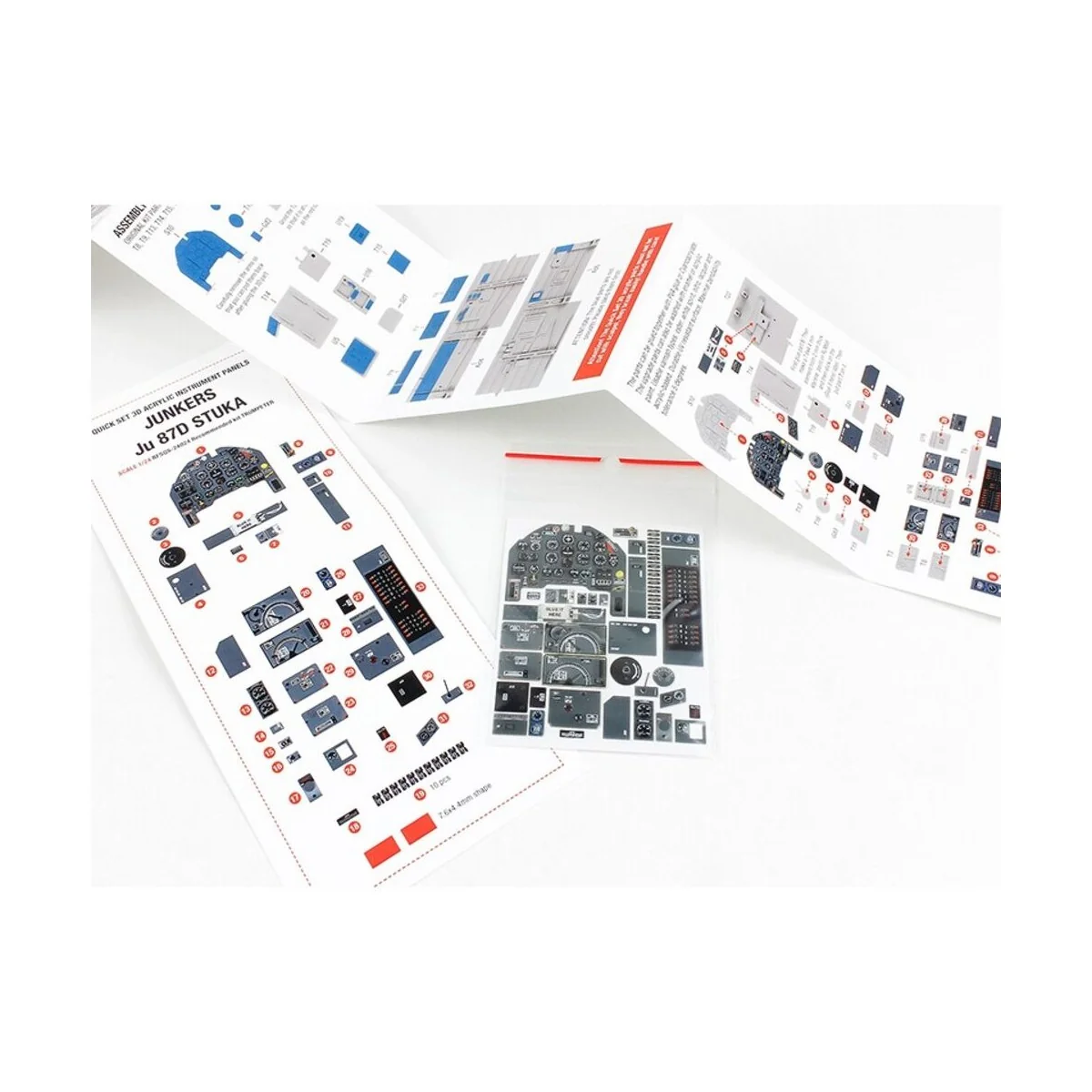 Ju 87D Stuka (for Trumpeter kit), 1/24 - Red Fox Studio RFSQS-24024