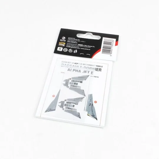 Dassault-Dornier Alpha Jet E (for Kinetic kit), 1/48 - Red Fox Stud...