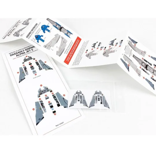 Dassault-Dornier Alpha Jet E (for Kinetic kit), 1/48 - Red Fox Stud...