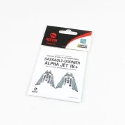 Dassault-Dornier Alpha Jet 1B+ (for Kinetic kit), 1/48 - Red Fox St...