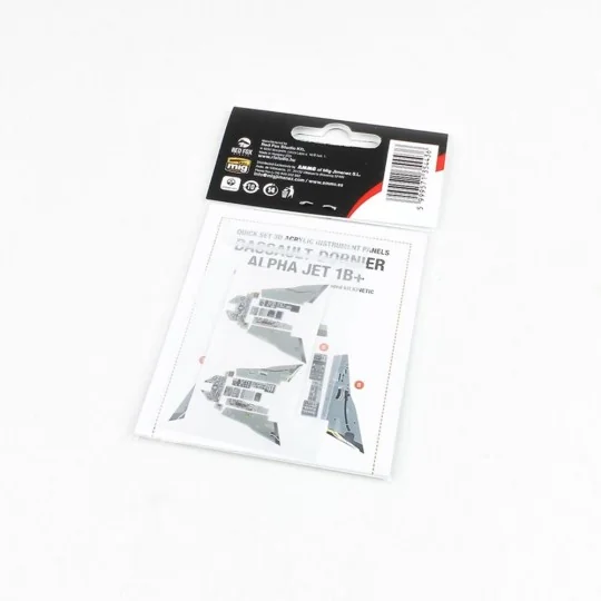 Dassault-Dornier Alpha Jet 1B+ (for Kinetic kit), 1/48 - Red Fox St...