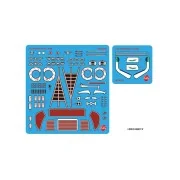 Porsche 911 RSR 2018 LM GTE Class Winner Detail Up Parts, 1/24 - NU...