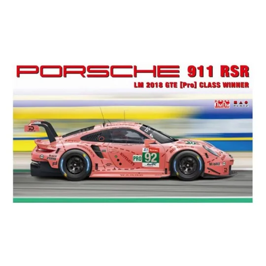 Porsche 911 RSR 2018 LM GTE Class Winner, 1/24 - NUNU-BEEMAX PN24040
