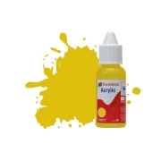 HUMBROL ACRYLIC DROPPER BOTTLE 14ML No 81 Pale Yellow Matt - Humbro...