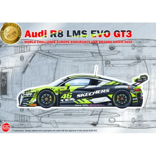 Audi R8 LMS GT3 World Challenge Europe Imola 2022 - NUNU-BEEMAX PN2...