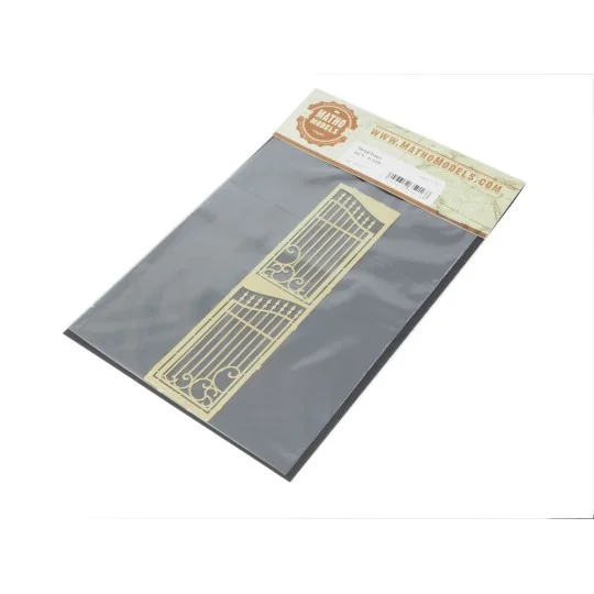 Metal Fence Set A - Gate - Matho Models 35016