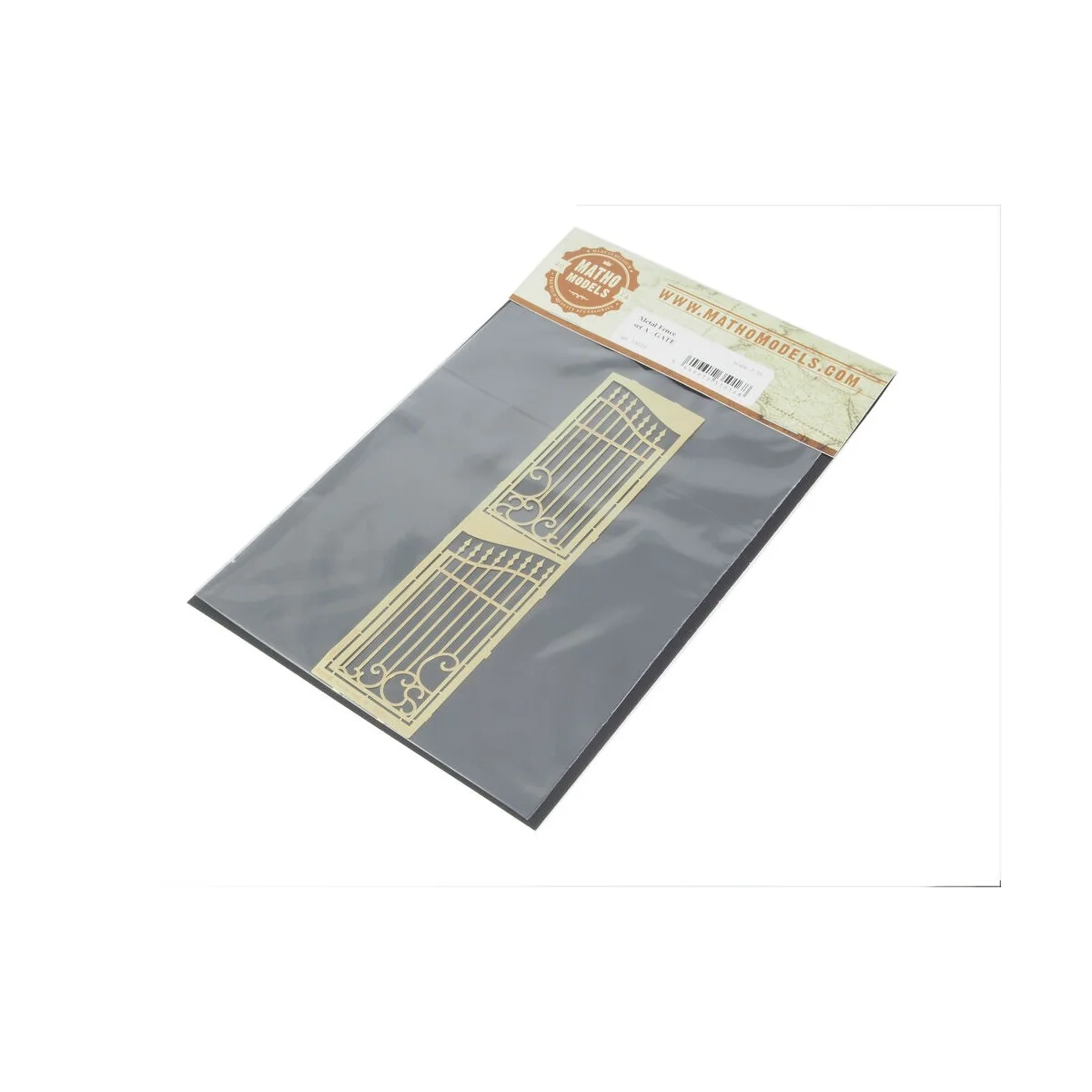Metal Fence Set A - Gate - Matho Models 35016