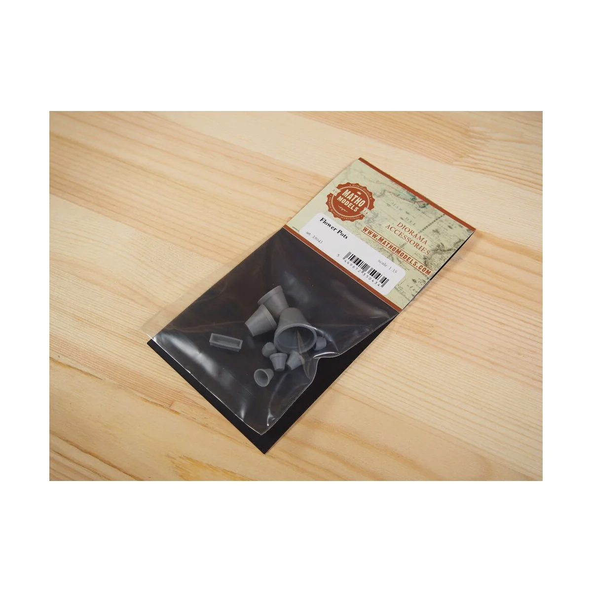 Flower Pots - Matho Models 35043