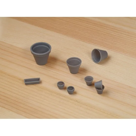 Flower Pots, 1/35 - Matho Models 35043