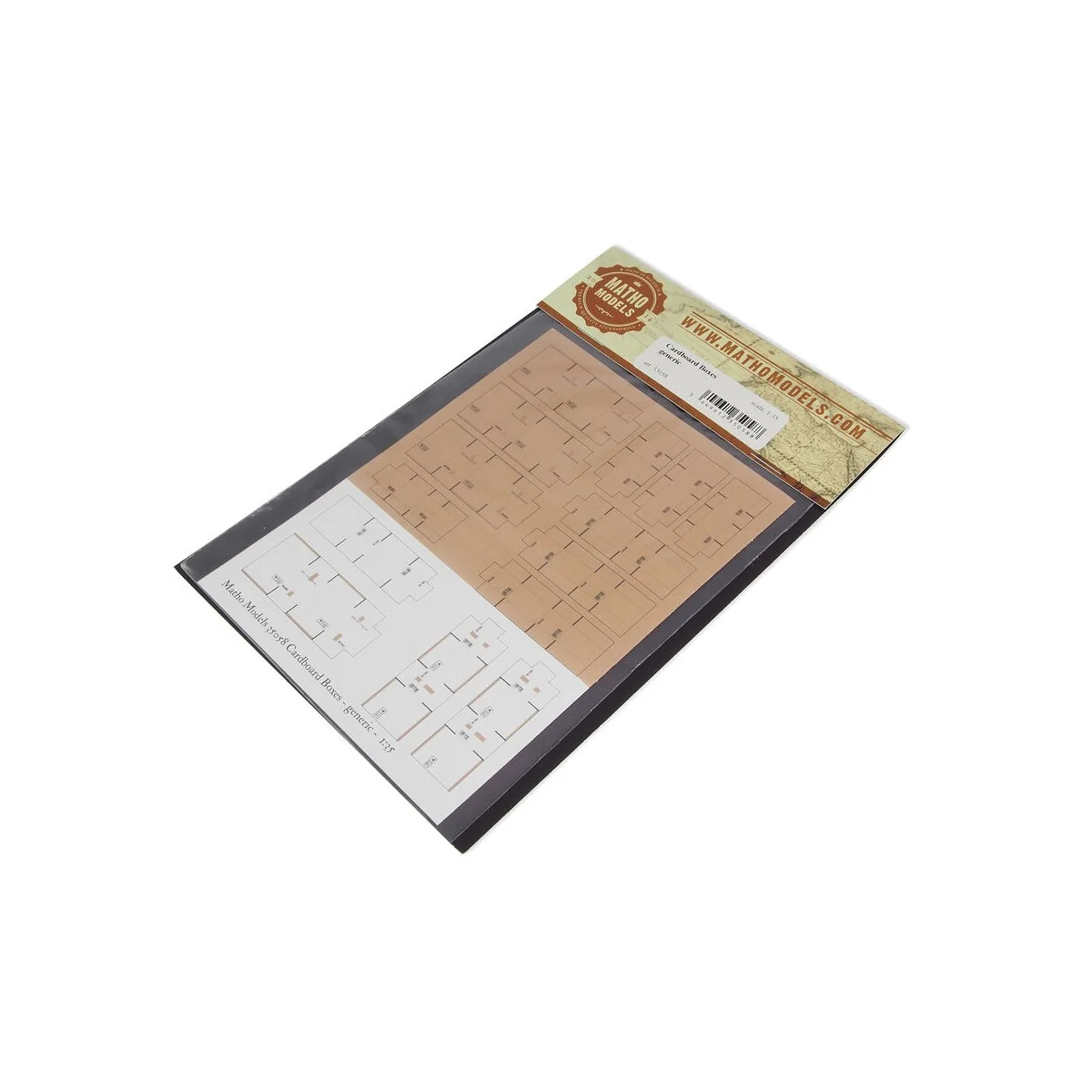 Cardboard Boxes - generic, 1/35 - Matho Models 35058