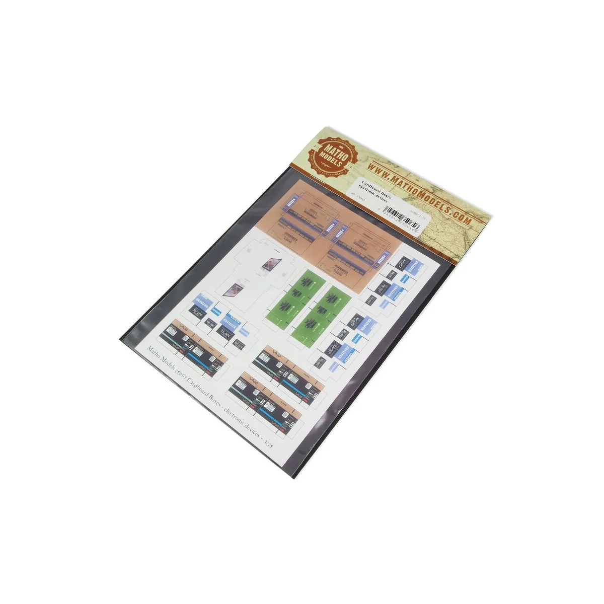 Cardboard Boxes - electronic devices - Matho Models 35065