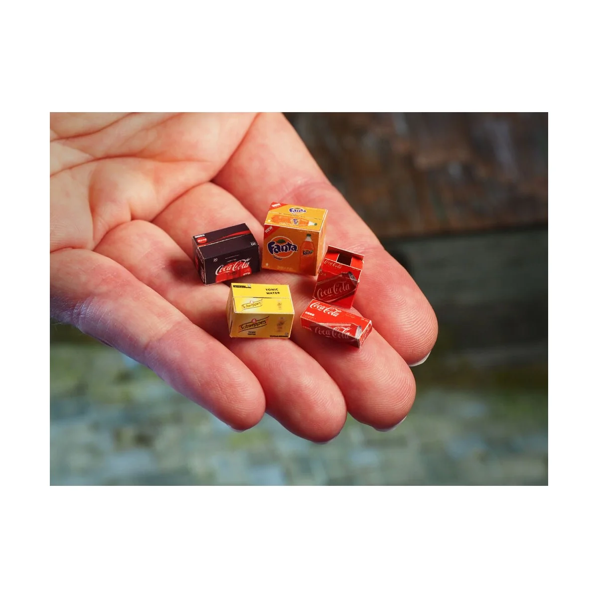 Cardboard Boxes - soda - Matho Models 35073