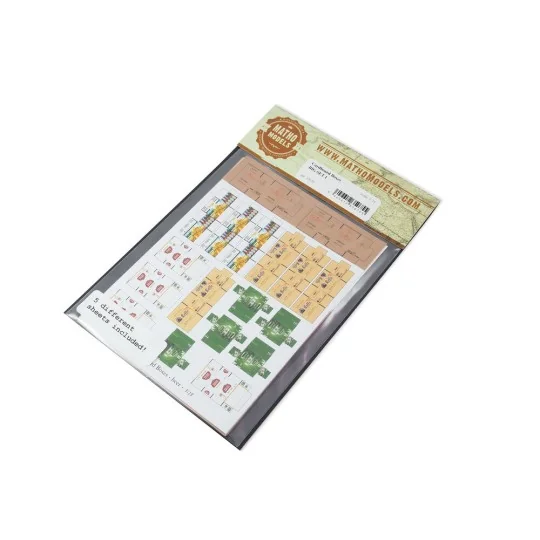 Cardboard Boxes - BIG SET 1, 1/35 - Matho Models 35075 Cardboard Boxes - BIG SET 1, 1/35 - Matho Models 35075