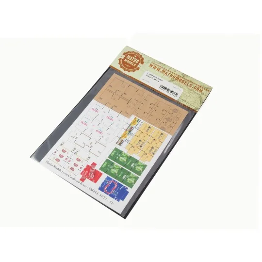 Cardboard Boxes - SMALL SET 1 - Matho Models 35076