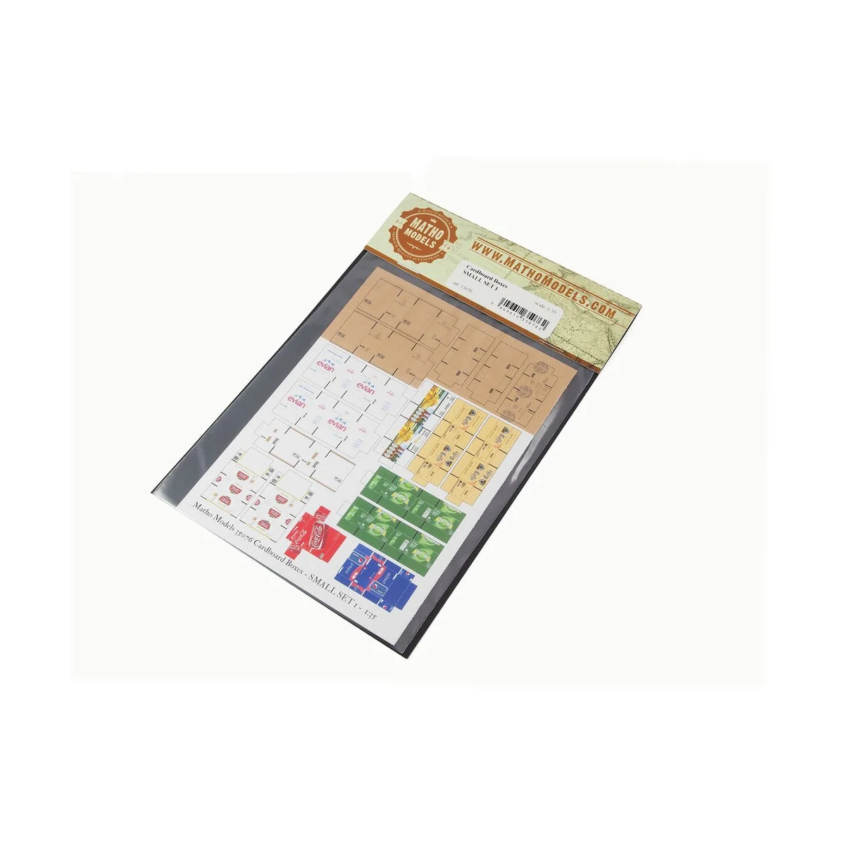 Cardboard Boxes - SMALL SET 1 - Matho Models 35076