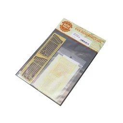 Metal Fence A - big set with gate, 1/35 - Matho Models 35086