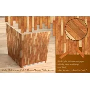 Walls & Floors - Wooden Planks A, 1/35 - Matho Models 35094