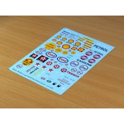 Oil & Gas Station decals - Matho Models 35099