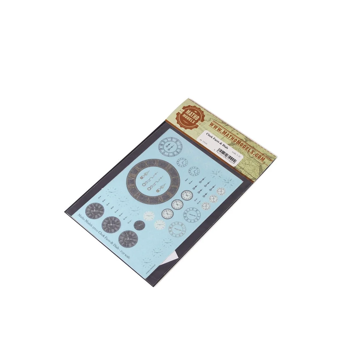 Clock Faces & Dials, 1/35 - Matho Models 35100 Clock Faces & Dials, 1/35 - Matho Models 35100