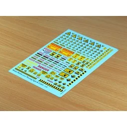 Warning Signs & Labels, 1/35 - Matho Models 35101