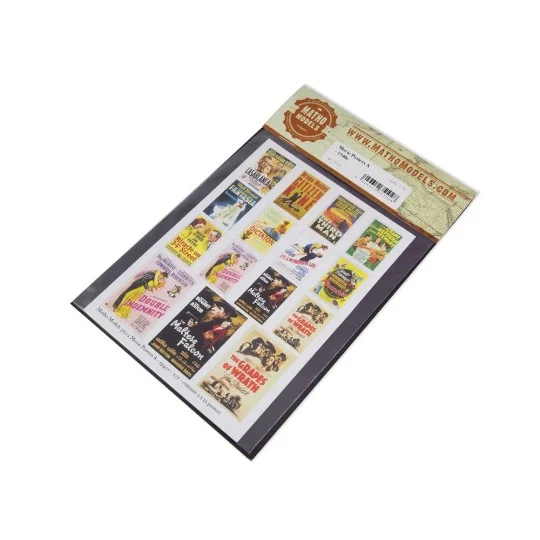 Movie Posters A - 1940s, 1/35 - Matho Models 35102 Movie Posters A - 1940s, 1/35 - Matho Models 35102