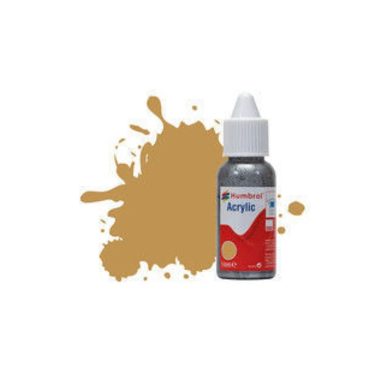 HUMBROL ACRYLIC DROPPER BOTTLE 14ML No 93 Desert Yellow - Humbrol D...
