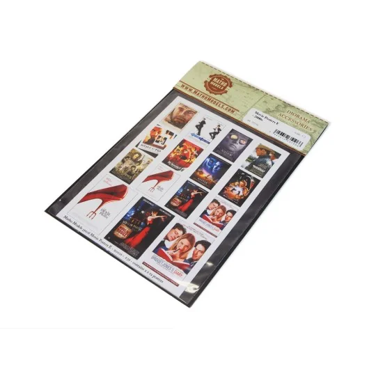 Movie Posters E - 2000s, 1/35 - Matho Models 35106 Movie Posters E - 2000s, 1/35 - Matho Models 35106