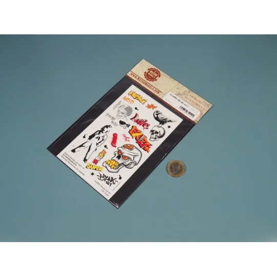 Graffiti decals set 1, 1/35 - Matho Models 35114 Graffiti decals set 1, 1/35 - Matho Models 35114