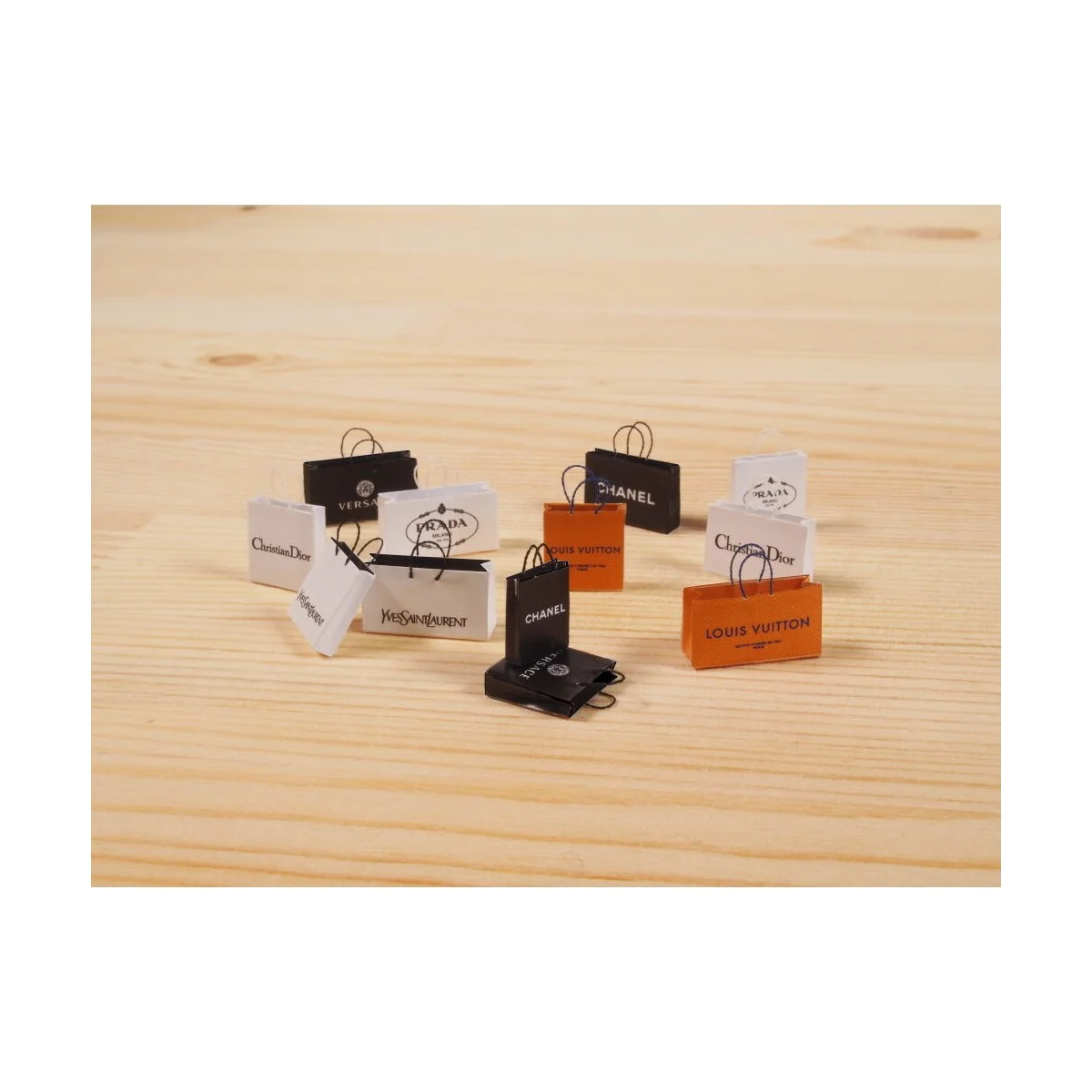 Shopping Bags - fashion brands, 1/35 - Matho Models 35115