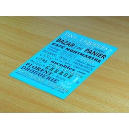 Old French Commercial Signs, 1/35 - Matho Models 35117