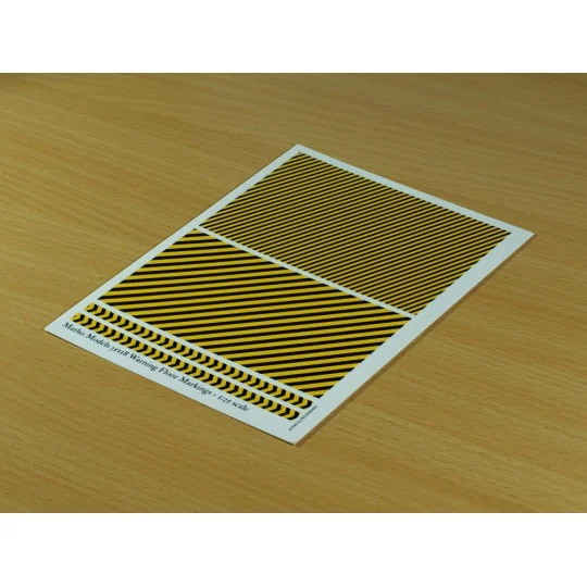 Warning Floor Markings - Matho Models 35118