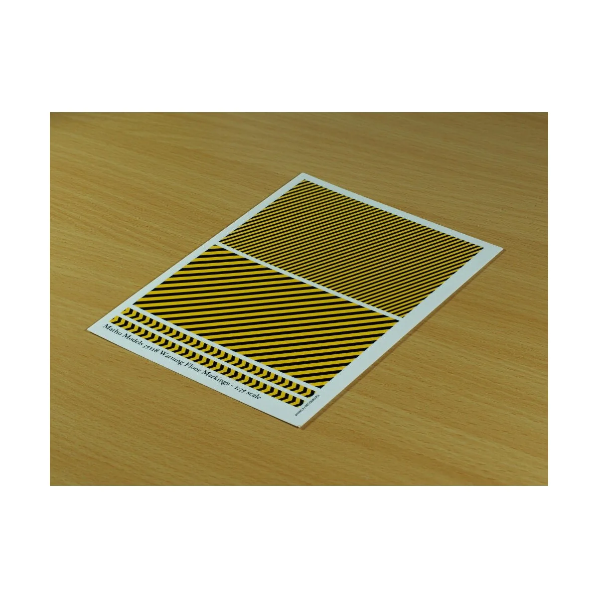 Warning Floor Markings - Matho Models 35118