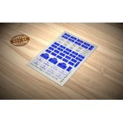 Street Name Signs A - French - Matho Models 35123