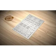 Street Name Signs B - Italian - Matho Models 35124