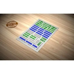 Street Name Signs C - English, 1/35 - Matho Models 35125